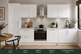 Glossy White Luxury Kitchen Pack