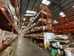 15 Bays Of Back To Back Boltless Pallet Racking