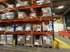 6 Bays Of Back To Back Boltless Pallet Racking