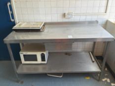 Stainless Steel Prep Table