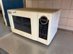 3 Assorted Microwaves