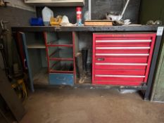 Workbench With Draw Unit
