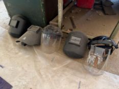 5 x Assorted Welding Masks