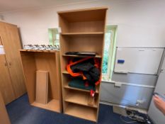 Tall Wooden Bookcase