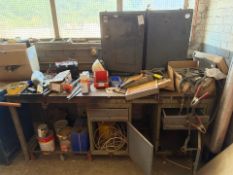 Workbench, Caninet & Contents