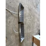 Stainless Steel Trough x2