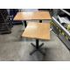 7 x Small Square Wood Tables - Image 3 of 4