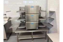 Turbochef 2020 3 Deck Conveyor Oven
