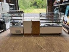 4 Section Serving Counter