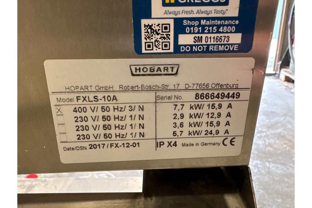 Hobart FXLS-10A Pot Washer and Stand - Image 6 of 9