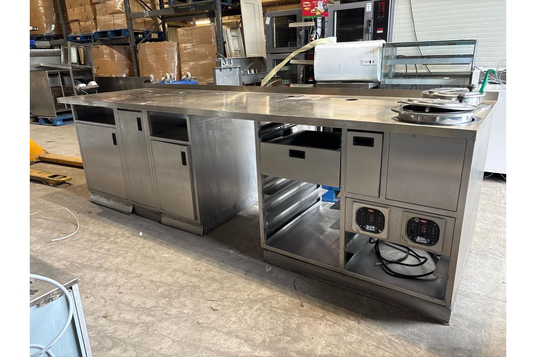 Stainless Steel Prep Unit - Image 1 of 10