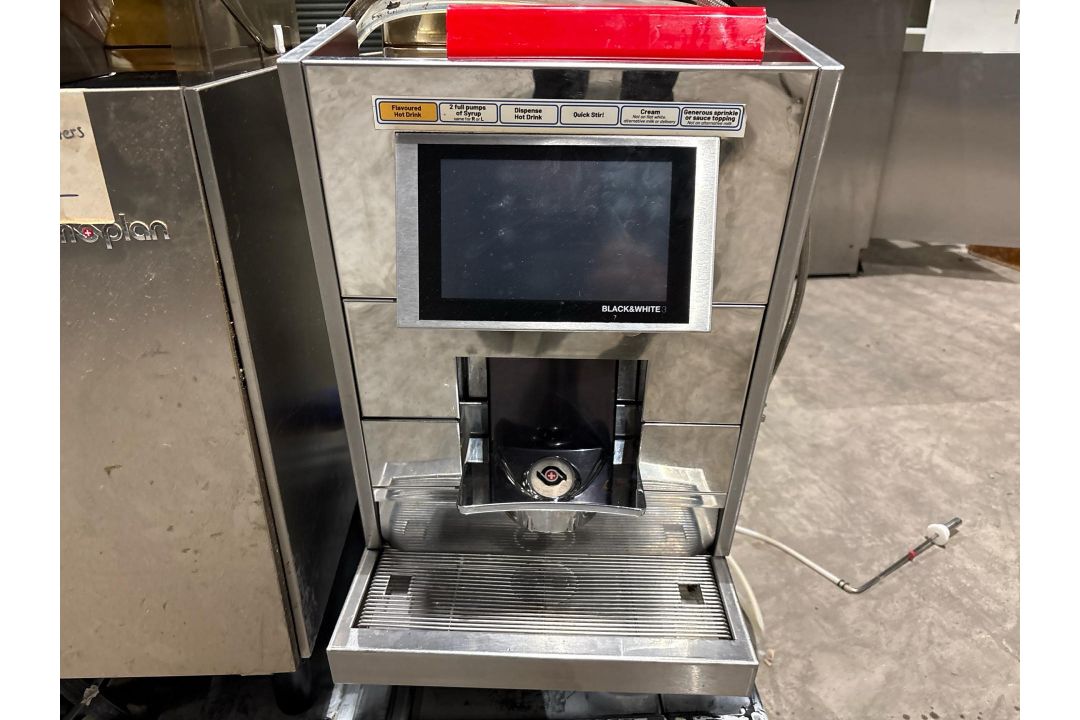 Thermoplan Black and White Coffee Machine - Image 1 of 6