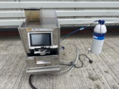 Thempion Black & White Coffee Machine