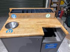 Wooden Waste Station