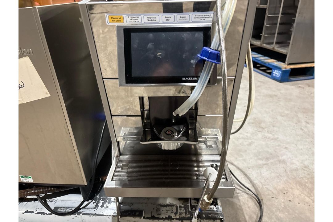 Thermoplan Black and White Coffee Machine - Image 1 of 6