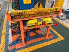 Section Lift Spreader Bar and Storage Rack