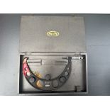 M&W 8–9" Outside Micrometer