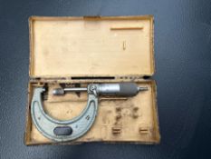 25–50mm Outside Micrometer