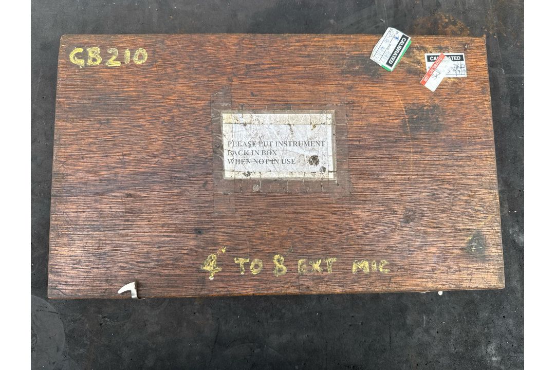 Mitutoyo 4–8" Outside Micrometer - Image 3 of 3