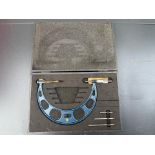 Moore & Wright 4–8" Outside Micrometer