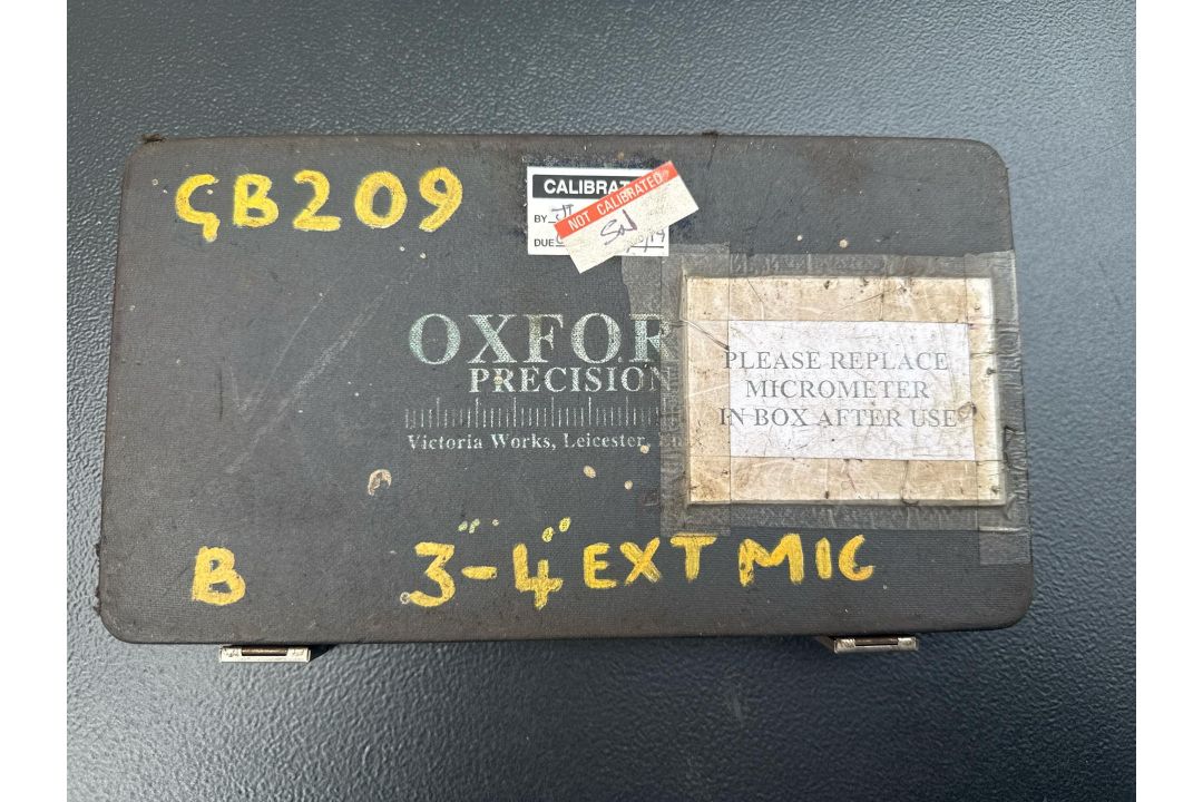 Oxford Precision 3–4" Outside Micrometer - Image 4 of 4