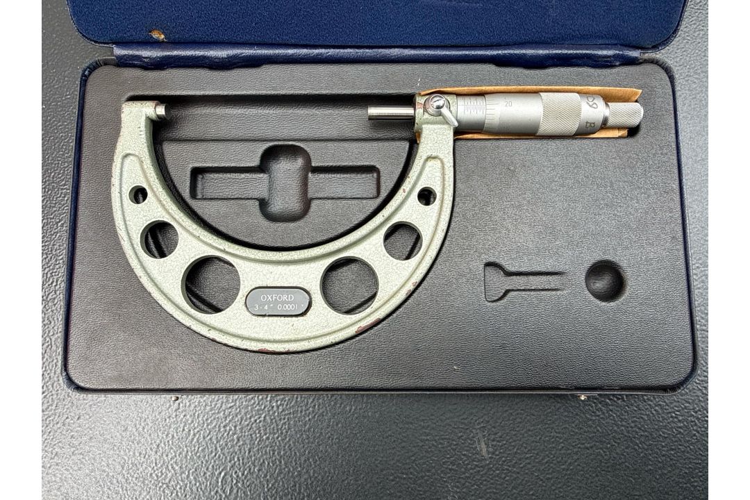 Oxford Precision 3–4" Outside Micrometer - Image 2 of 4