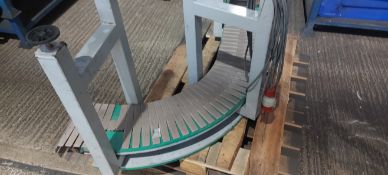 Small 90 Degree Curved Conveyor Section