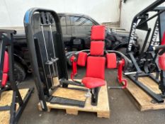 Pin Loaded Bicep Curl Machine