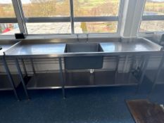 Stainless Steel Sink Unit