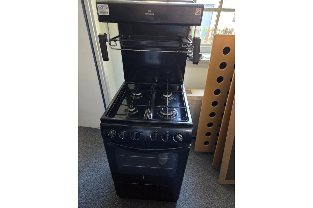 New World Domestic Gas Cooker Oven, No Reserve