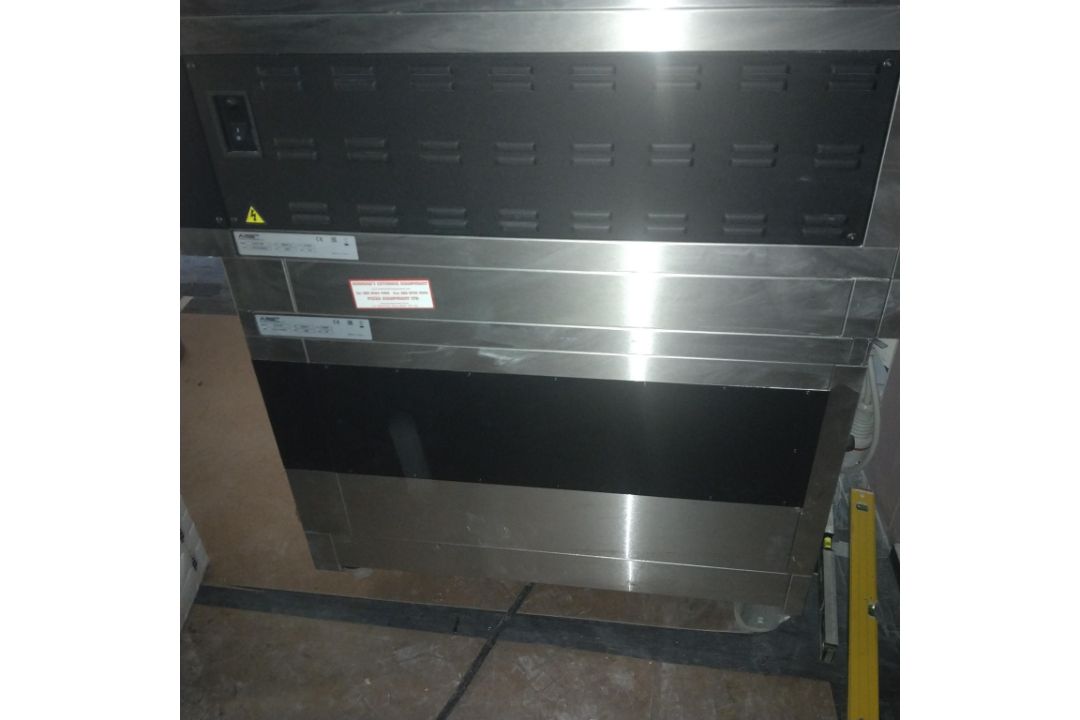 Moretti Forni S Series S100 2/L Double Deck Pizza Oven, With Proving Cabinet & Hood - Image 10 of 17