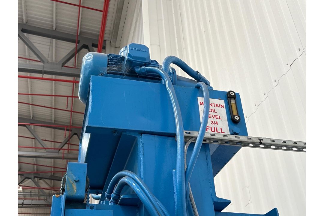 Blue Industrial Baler - Image 4 of 15