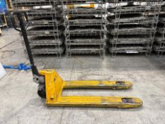 Yellow 2500kg Pallet Truck