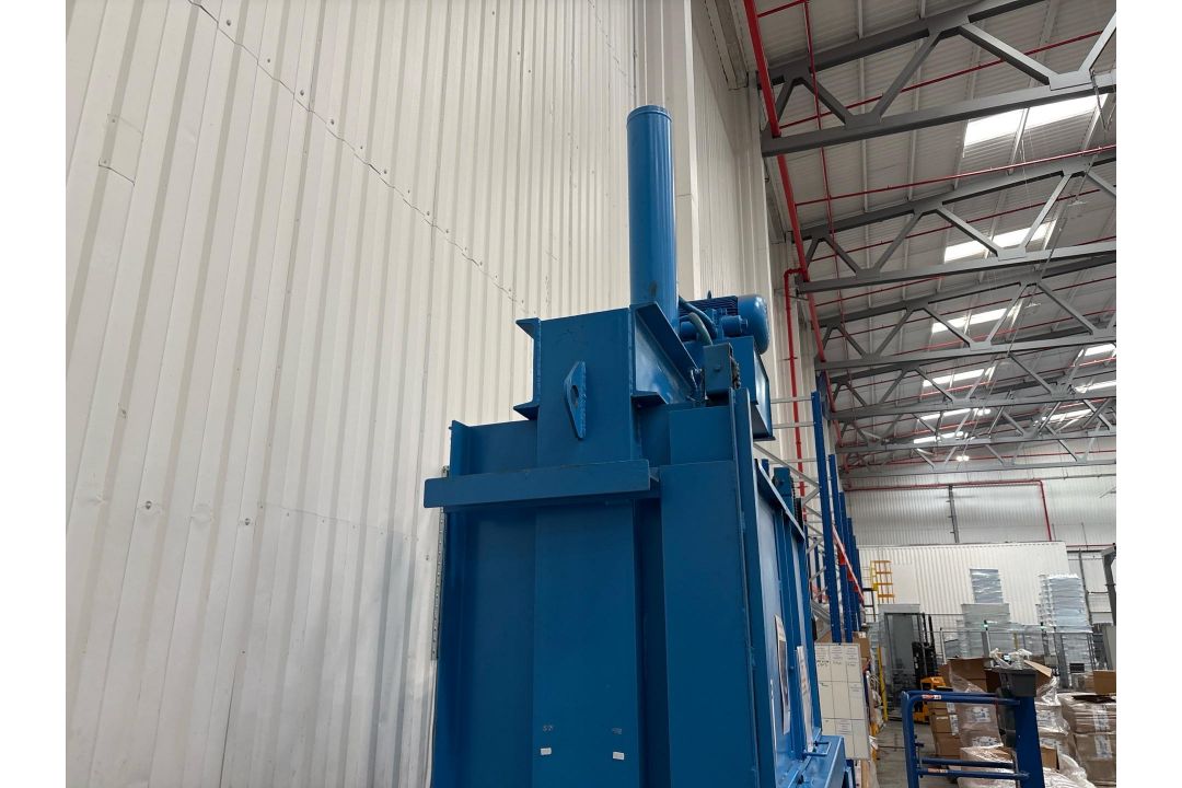 Blue Industrial Baler - Image 10 of 15