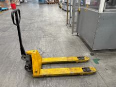 Yellow 2500kg Pallet Truck