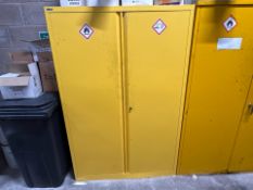 Yellow Metal COSHH Cabinet