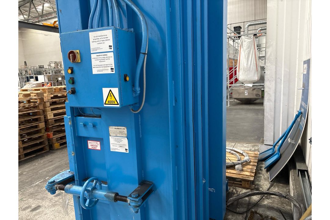 Blue Industrial Baler - Image 6 of 15