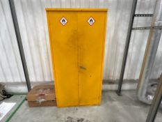 Yellow Metal COSHH Cabinet