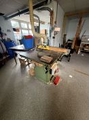 Wadkin Bursgreen Table Saw - Second Unit, No Reserve