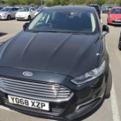 2018 Ford Mondeo 2.0 TDCi Zetec 5-Door, Black, from Frasers Group, 147k Miles, MOT to 4/1/27