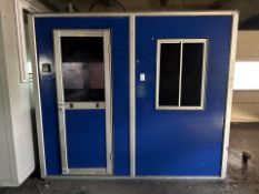 Security Cabin, Dimensions: H: 2.25m | W: 2.25m | D: 2.25m