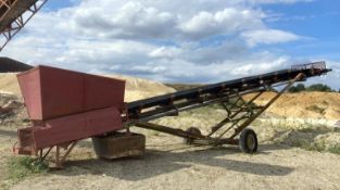 Hydraulic Conveyor 50ft 50ft Hydraulic Conveyor 32″ Wide belt