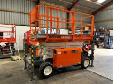 Snorkel S2755RT 4x4 Rough Terrain Scissor Lift with Jacks – Fully Resprayed (2017)