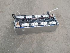 Lithium Ion Battery Pack, Possibly 24V DC, Inc. BMS Wire Loom Connections