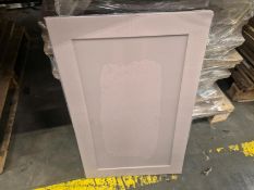 Pallet Of Assorted Ludlow & Shaker Doors, Drawers & End Panels (Pink & Blue)