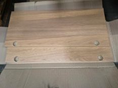 Pallet Of Assorted Doors, Panels & Floor Shelves (Oak/White/Grey)