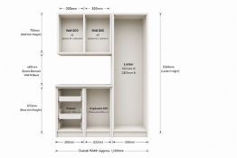 Utility Room Carcass Pack - Comprising of 5 Units