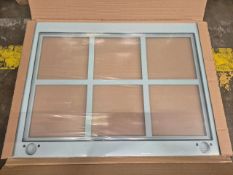 Pallet Of Assorted Glazed Doors, Doors, Drawers & Base Corner Posts (Mixed Colours)