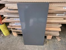 Pallet Of Assorted Wall End Panels (Beige/Grey/Yellow/Graphite)