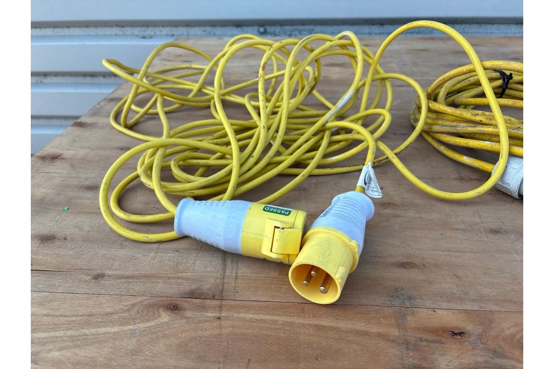 14m 110v Extension Lead x2 THX31394 - Image 2 of 5
